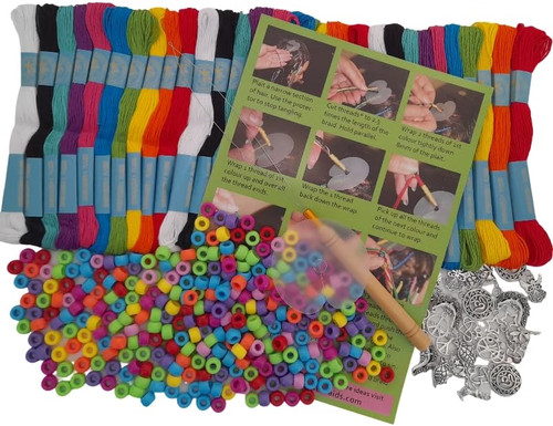 Hair wrap diy kit - kit:, festival