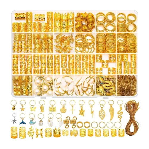 Bulk 285pcs dreadlock charm - bulk,
