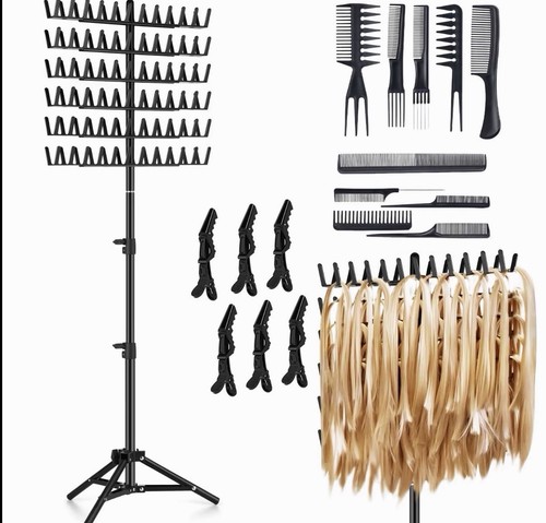 Hair braiding stand kit - hair,