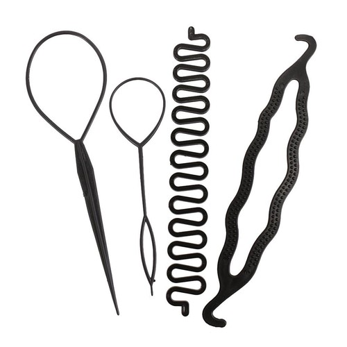 4pcs hair braiding tool - 4pcs,