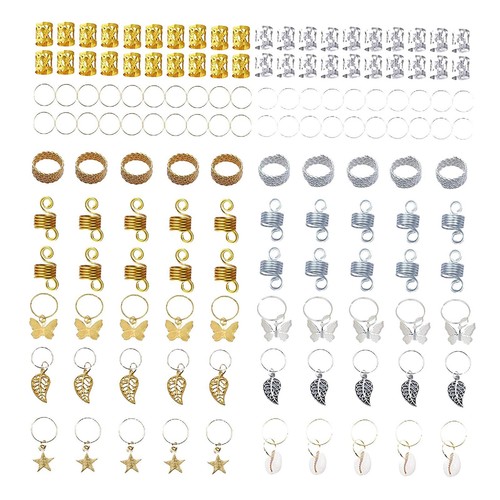 140 pieces hair braiding - 140,