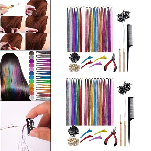 Hair extension tinsel kit - hair,