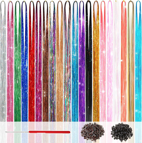 Hair tinsel colors - tinsel,, 20