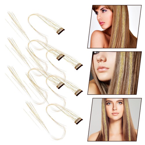 Hair tinsel kit 6pcs reusable - hair,