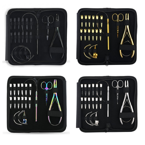 Hair extension tools - kit, for