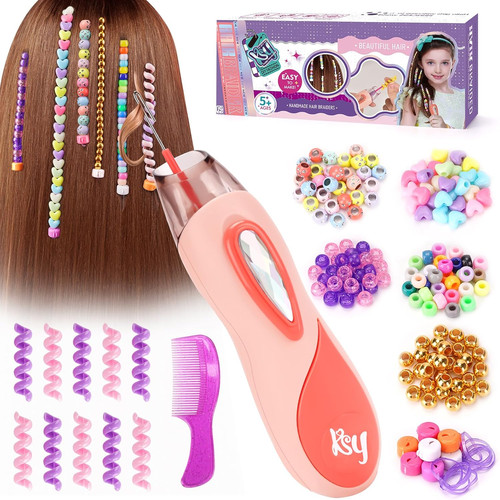 Girls hair braiding kit - girls, age