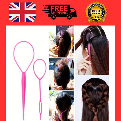 5pcs hair loop - tool, french