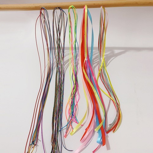 Braided hair ribbons 30pcs - hair,