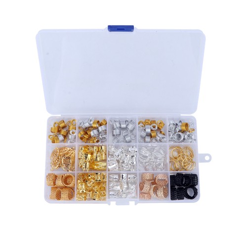 Hair braid rings - rings, kit