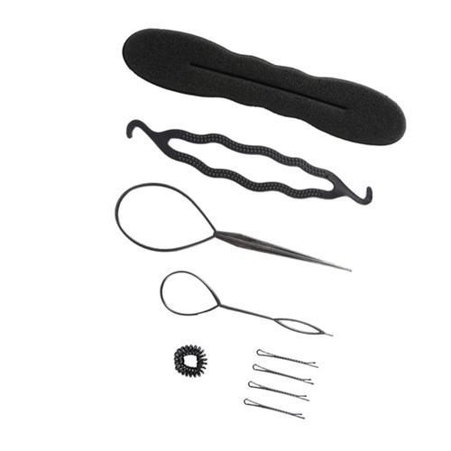 Piece hair styling kit - 9-piece,