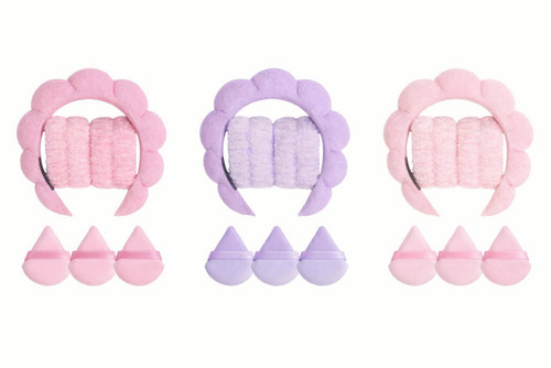 6pc twist headband set - 6pc,