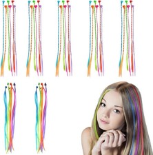 42 Pcs Colored Hair Extensions